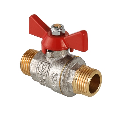 Кран шаровый 3/4" НН, бабочка VT219 купить в СОМ