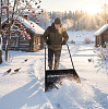 Скрепер для снега FINLAND пластиковый ковш, 700х300мм купить в СОМ
