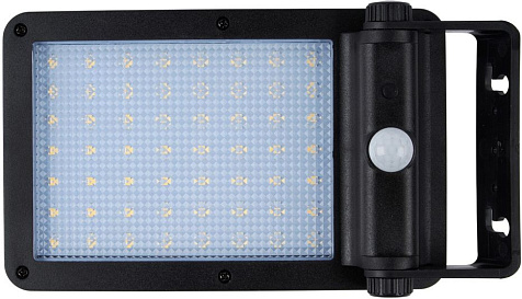 Прожектор  на солн.батарее Uniel USL-F-561/PT165  6W 600lm 4000K 328x112x43 датч.дв, кроншт, черный купить в СОМ