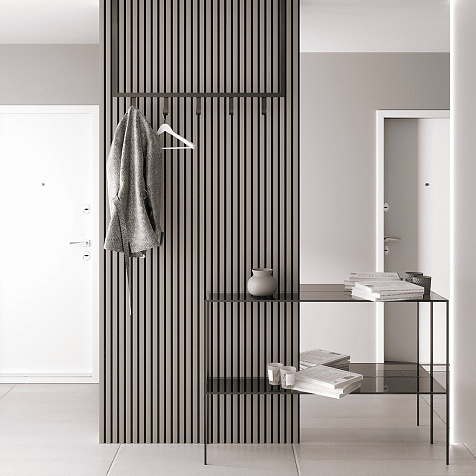 Панель МДФ Акустическая Comfort De Luxe Black Lead 2780х600х9 мм купить в СОМ