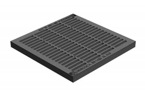 Решетка к дождеприемнику Gidrolika РВ-28,5х28,5 пластиковая купить в СОМ