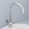 Смеситель для мойки Avrora Glade AV3021, латунь, хром купить в СОМ