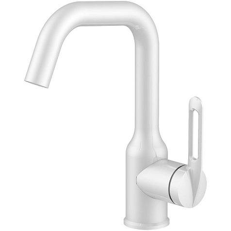 Смеситель для раковины Haiba HB10825-8, белый купить в СОМ
