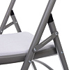 Стул складной кемпинговый  51х46х86см белый купить в СОМ