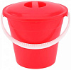 Ведро  3,0л евро пищевое с крышкой пластик купить в СОМ