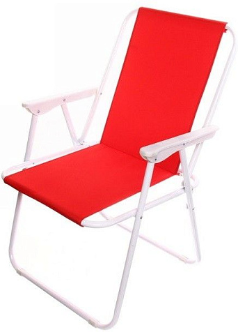 Стул складной ДоброСад Отдых 50х47х77см красный купить в СОМ
