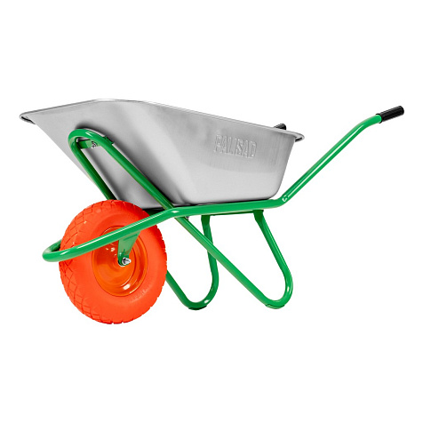 Тачка садово-строительная 1-колесная Palisad, PU-колесо, 120 л, 180кг купить в СОМ