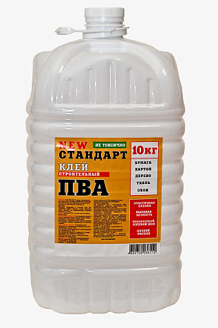 Клей ПВА Стандарт, строительный, 10 кг* купить в СОМ